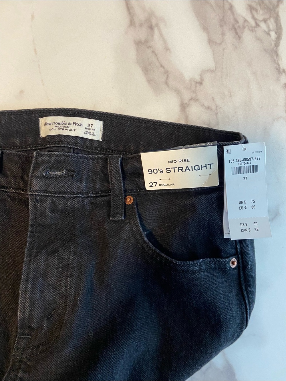 Mid Rise 90s Straight Jean - Picture 2 of 5